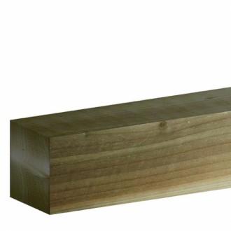 100 X 100MM SAWN TIMBER TREATED GREEN 2400MM