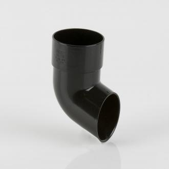 68MM ROUND BLACK DOWNPIPE SHOE BR216B