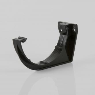 112MM ROUNDSTYLE BLACK GUTTER MULTIFIX FASCIA BRACKET BR043B