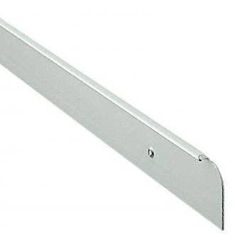 40MM WORKTOP JOINT END CAP MATT SILVER