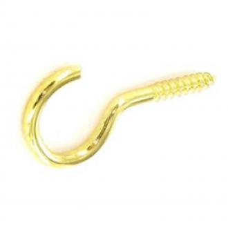 50MM UNSHOULDERED BRASS HOOK  