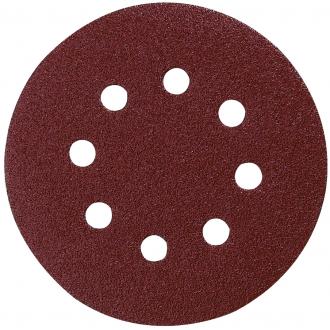 MAKITA ABRASIVE DISC 125 120G PUNCHED  PACK OF 10  P-43561