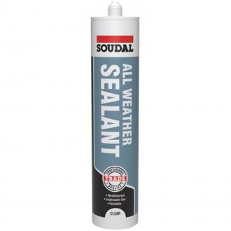 ALL WEATHER SEALANT CARTRIDGE TRANSPARANT