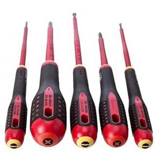 BAHCO INSULATED SCREWDRIVER SET 5PC SLOT/PZ BAHB220015