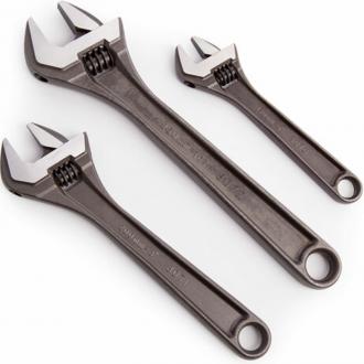 BAHCO 3PC ADJUSTABLE WRENCH PACK (BAHADJ3)