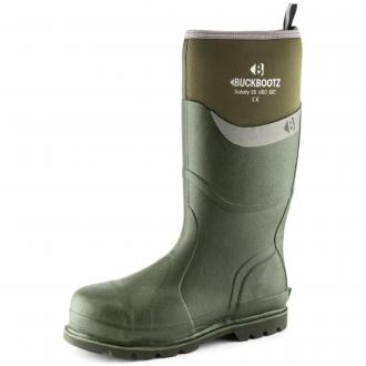 Buckbootz Safety Wellington Green