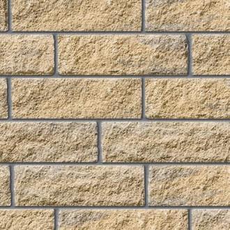 300x140MM BUFF/BLACK TUMBLED DARLSTONE WALLING (144/6.7M2)