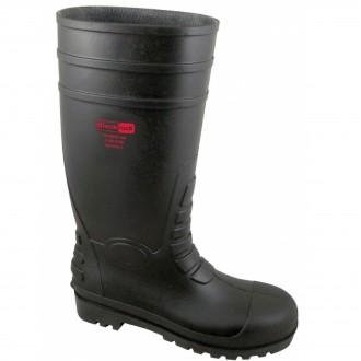 BLACKROCK SAFETY WELLINGTON BOOT SF4310 BLACK - SIZE 10