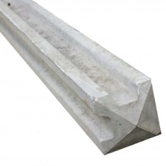 CONCRETE SLOTTED FENCE CORNER POST 2100MM   7ft