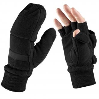 DICKIES HALF FINGER GLOVES BLACK ONE SIZE GL8005