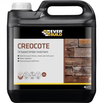 EVERBUILD CREOCOTE DARK BROWN 4LTR CREODKBN4