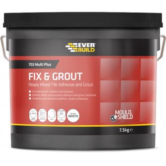 EVERBUILD 703 FIX & GROUT TILE ADHESIVE 3.75kg FIX02 487077