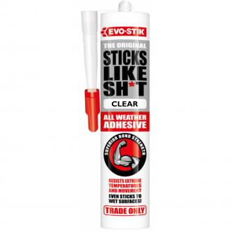 EVOSTIK STICKS LIKE SH*T 290ML ADHESIVE CLEAR