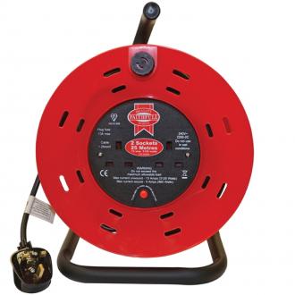 EXTENSION CABLE REEL 25MTR 230V 13AMP  FPPCR25M