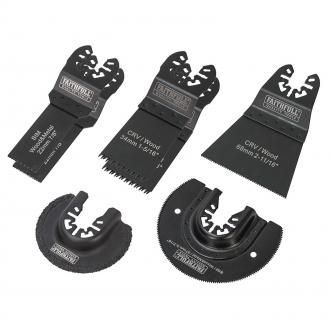 FAITHFULL7PC MULTI TOOL BLADE SET IN CASE (FAIMFKIT7)