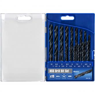 FAITHFULL 19PC HSS JOBBER DRILL SET (FAIM19PSET)