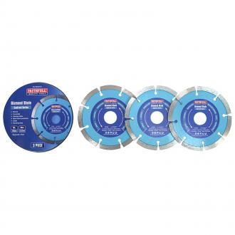 FAITHFULL 3PC DIAMOND BLADE SET IN TIN (FAIDBSET3C)