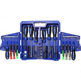 FAITHFULL 63PC SCREWDRIVER SET FOLD OUT (FAISDSET63)