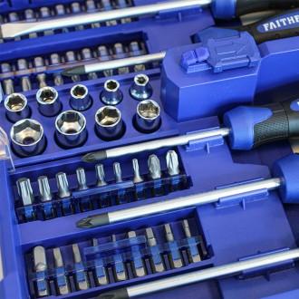 FAITHFULL 63PC SCREWDRIVER SET FOLD OUT (FAISDSET63)