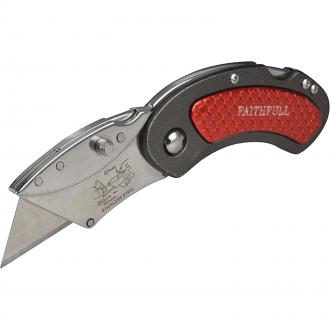 FAITHFULL UTILITY FOLDING KNIFE WITH BLADE LOCK (FAITKUT