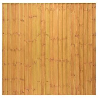 FEATHERBOARD FENCE PANEL 6' X 4' FETRADE4G
