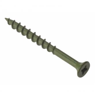 FORGEFAST DECKING SCREW TAN TUB 500 COMPOSITE 4.5X60MM