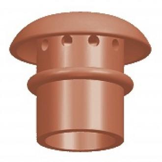 MUSHROOM HOOD RED 185MM FOR REDUNDANT FLUES KYL15R