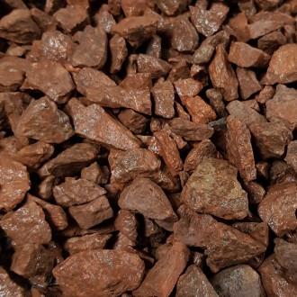 HARDEN 14MM RED FLAME CHIPPINGS 25KG BAG