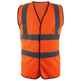 HI-VIS WAISTCOAT ORANGE XXXL 8030108