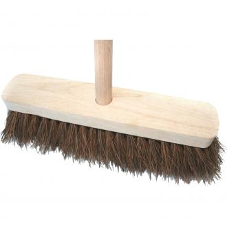 HNH 13" PVC / STIFF YARD BRUSH & HANDLE