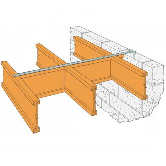 JOIST STRAP HEAVY ENGINEERED 1000 X 100  HES10B10 HDMH-1000