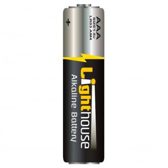 LIGHTHOUSE 24 ALKALINE BATTERIES AAA (L/HBATAAA24)