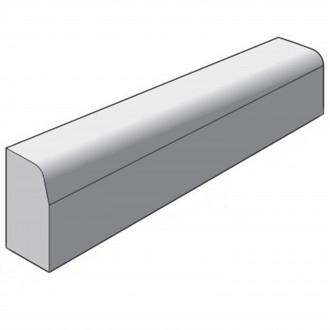 MARSHALLS HALF BATTERED KERB 125 X 255MM