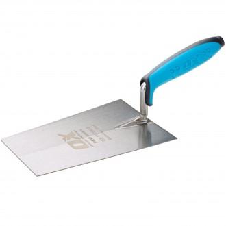 OX PRO BUCKET TROWEL 7" 180MM STAINLESS STEEL OX-P018418