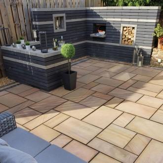 PAVESTONE REGAL OASIS SAWN PAVING 750 X 500 X 20MM