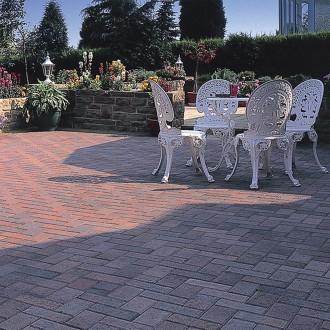 PLASPAVE BLOCK PAVING 50MM BRINDLE