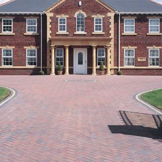 PLASPAVE BLOCK PAVING 50MM BRINDLE