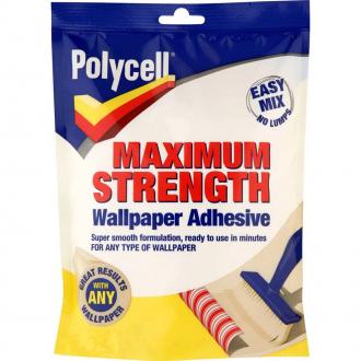 POLYCELL WALLPAPER PASTE 10 ROLL/12PINT PACK