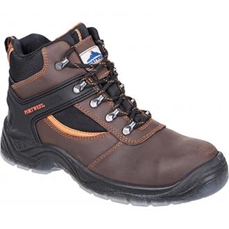 PORTWEST STEELITE MUSTANG SAFETY BOOT BROWN 8 (42) FW69