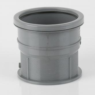 110MM PVCu GREY SOIL & SALT GLAZE CONNECTOR BS434G