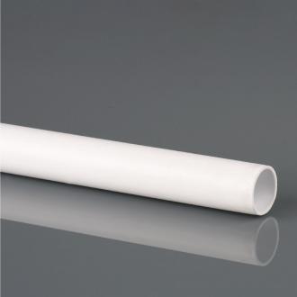 40MM PUSH-FIT WHITE WASTE PIPE 3M W9600W