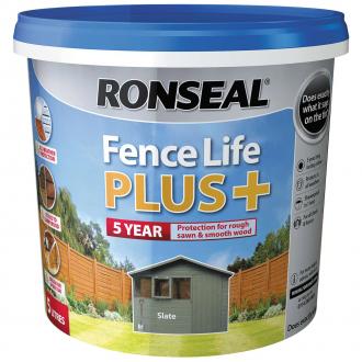 RONSEAL FENCE LIFE PLUS 5L SLATE