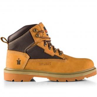 SCRUFFS TWISTER SAFETY BOOT NUBUCK TAN SIZE 12 / 47 T51464