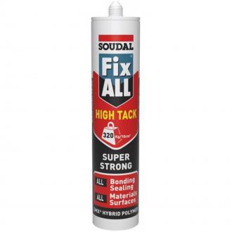 SOUDAL FIX ALL HIGH TACK INVISIBLE 290ML 131209