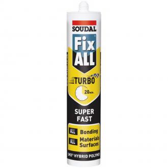 SOUDAL FIX ALL TURBO UK WHITE 290ML  122236