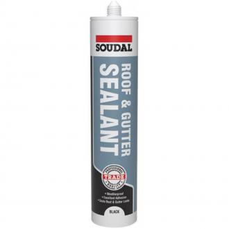 SOUDAL ROOF & GUTTER SEALANT  300ML 121656