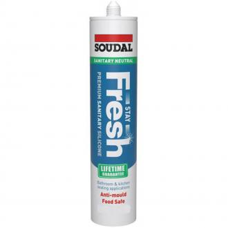 SOUDAL STAY FRESH CLEAR 300ML 125925