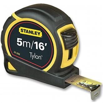 STANLEY DUAL LOCK TYLON POCKET TAPE 5MTR/16FT 0-30-696