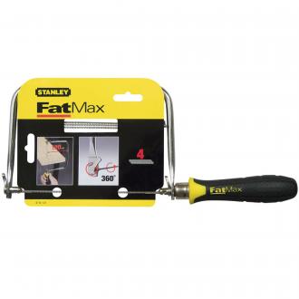 STANLEY FATMAX COPING SAW 160MM & 4 BLADES 0-15-061