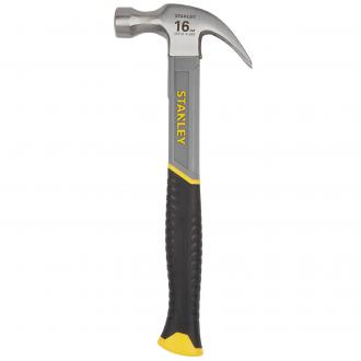 STANLEY FIBREGLASS CLAW HAMMER 16OZ STHT0-51309